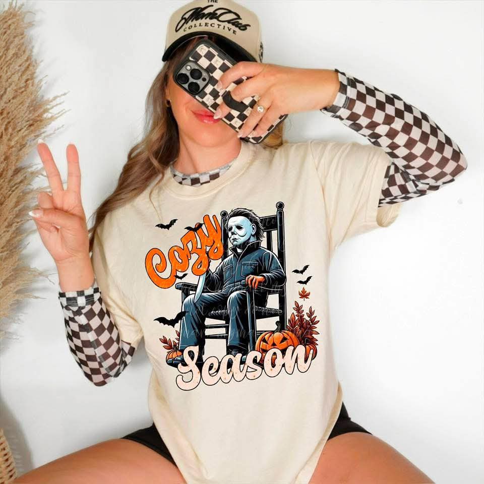 Michael cozy season horror dude - (Scenes of Fall Collab)