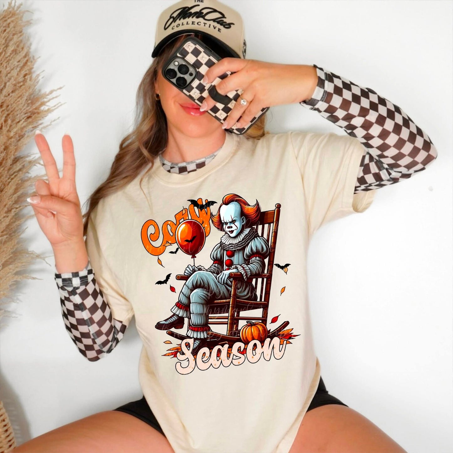 Clown cozy season horror dude - (Scenes of Fall Collab)