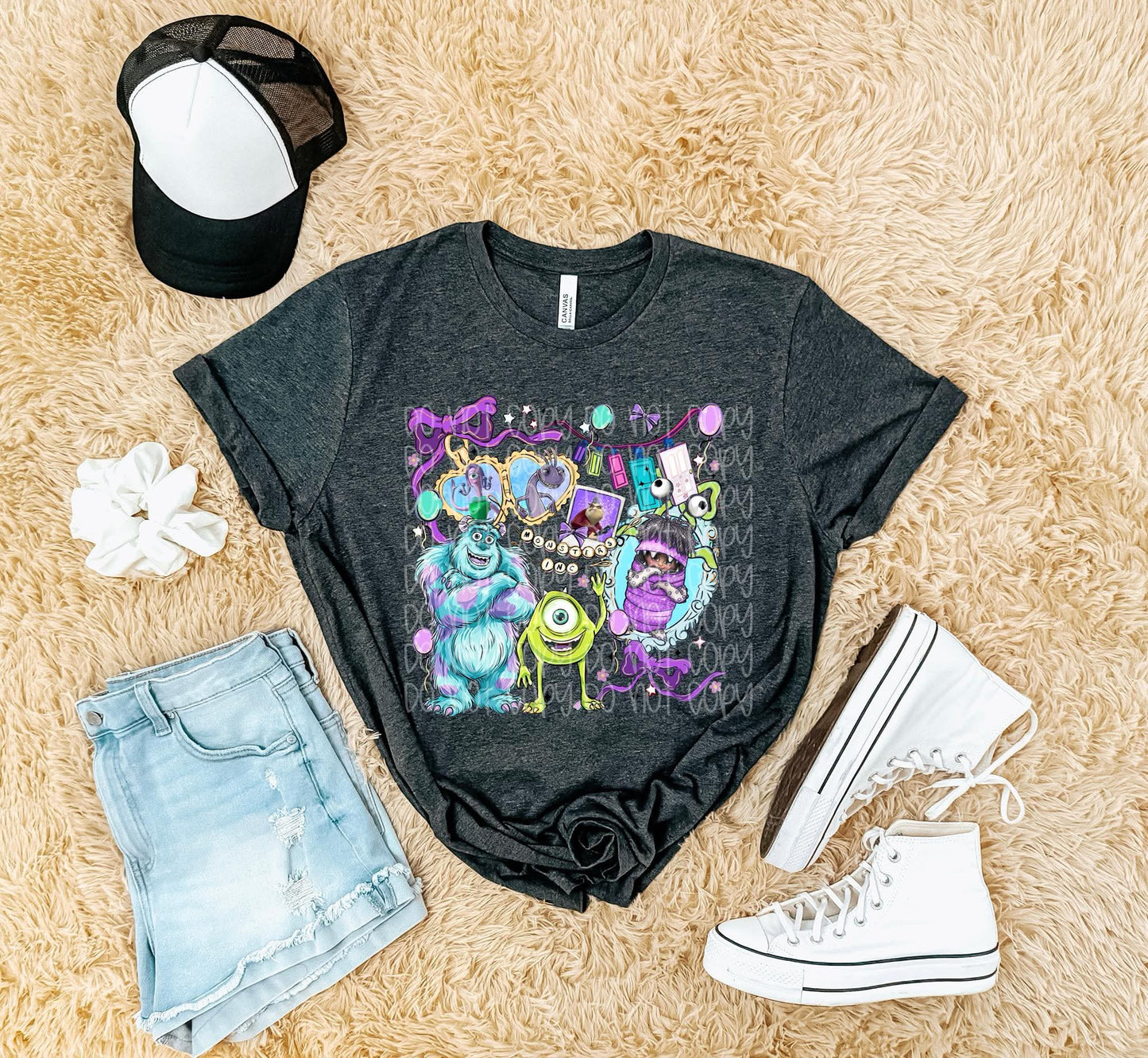 Monsters lockets - DTF TRANSFER (SSDD)