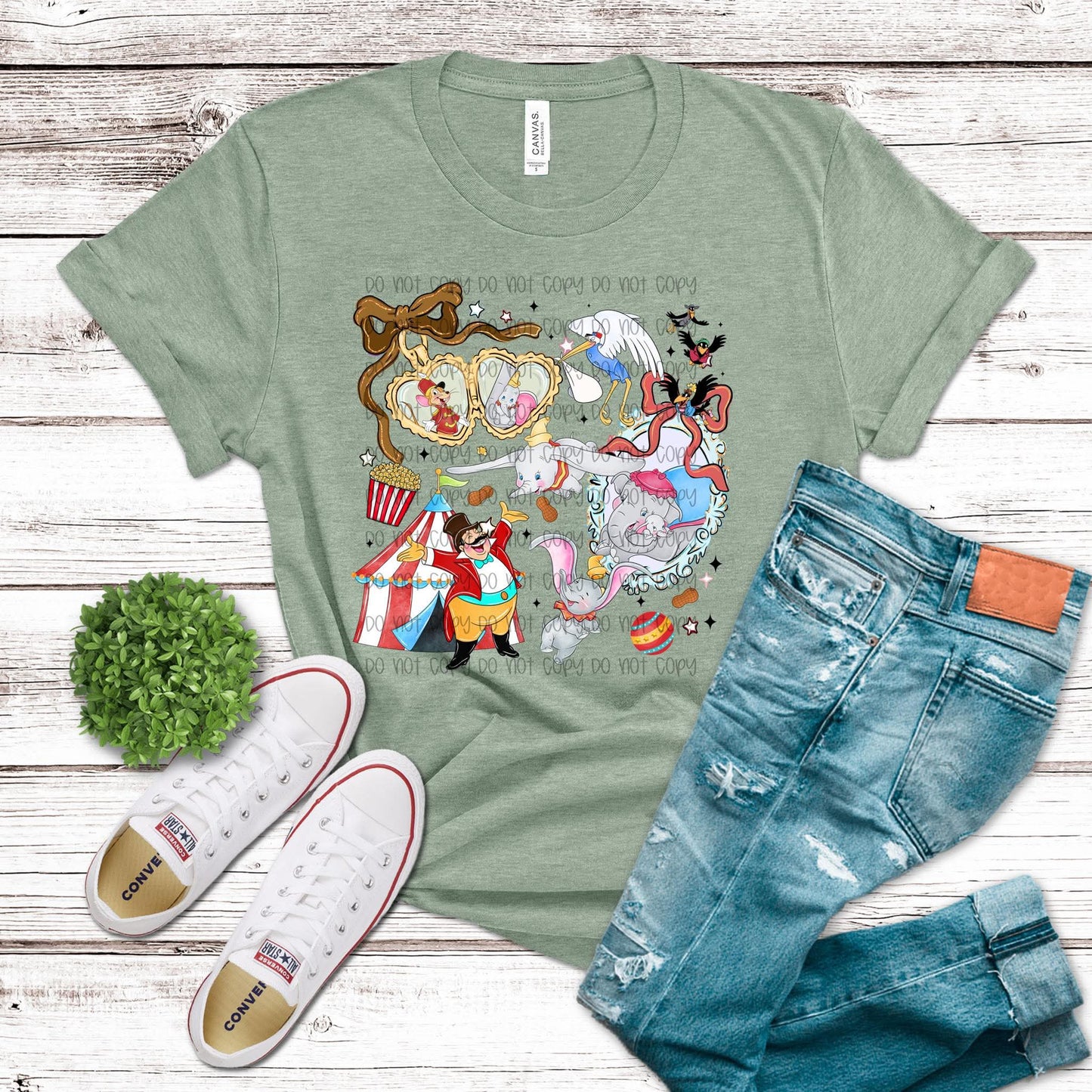 Elephant lockets - DTF TRANSFER (SSDD)