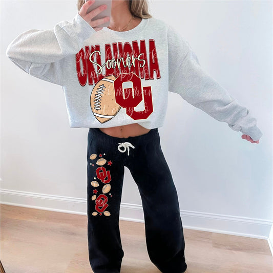 Sooners - DTF TRANSFER (MMD JY25)