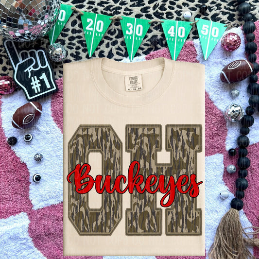 Buckeyes camo - DTF TRANSFER (JMD)