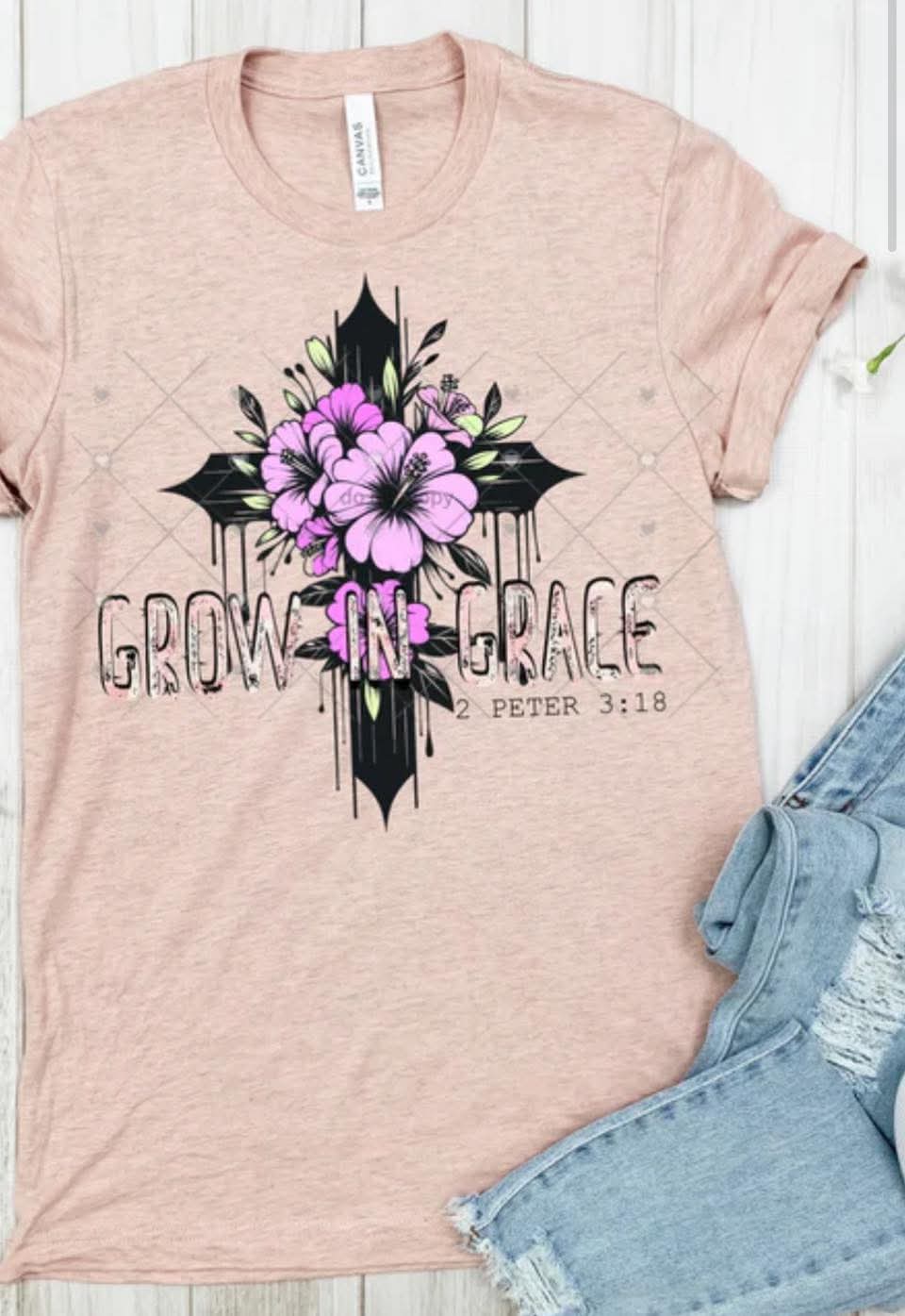 Grow in grace - DTF TRANSFER (WFD)