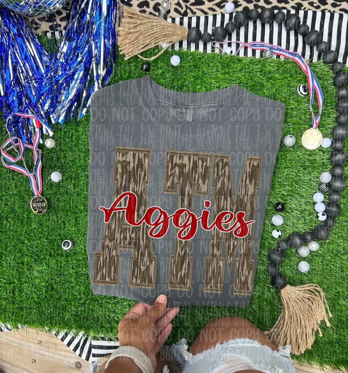 Aggies camo - DTF TRANSFER (JMD)
