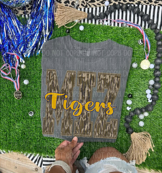 Tigers camo - DTF TRANSFER (JMD)