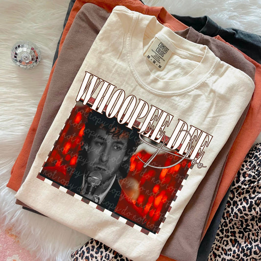 Whoopie dee doo - DTF TRANSFER (MMDD Adam Sand bundle)