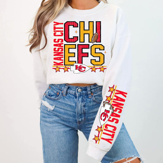 Chiefs stars - DTF TRANSFER (VDS AUG25)