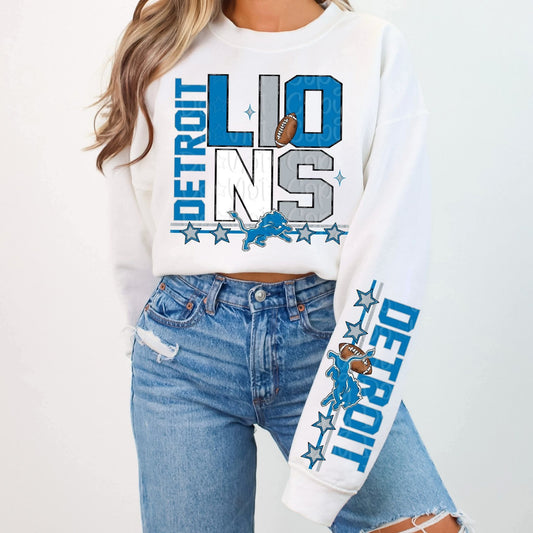 Lions stars - DTF TRANSFER (VDS AUG25)