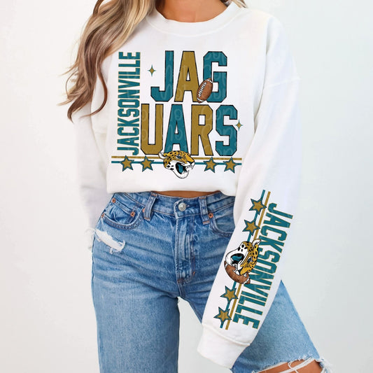 Jaguars stars - DTF TRANSFER (VDS AUG25)