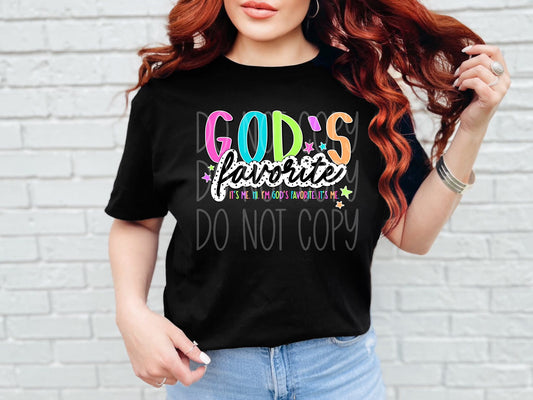 God's favorite (DTF TRANSFER) PHDC