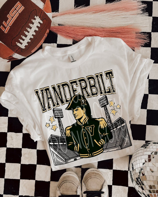 Vanderbilt : Letterman jacket mascots (DTF TRANSFER) PHDC