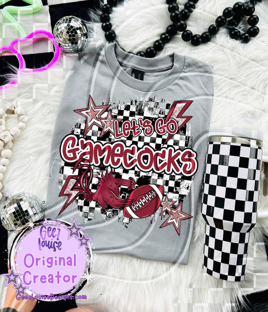 Let's go Gamecocks - DTF TRANSFER (GL925)