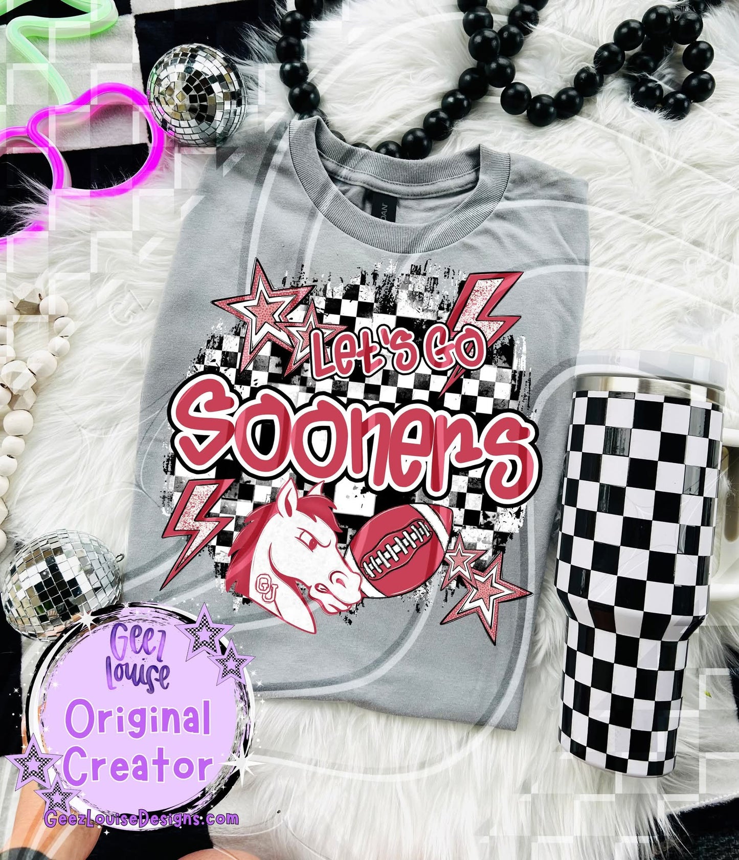 Let's go Sooners - DTF TRANSFER (GL925)