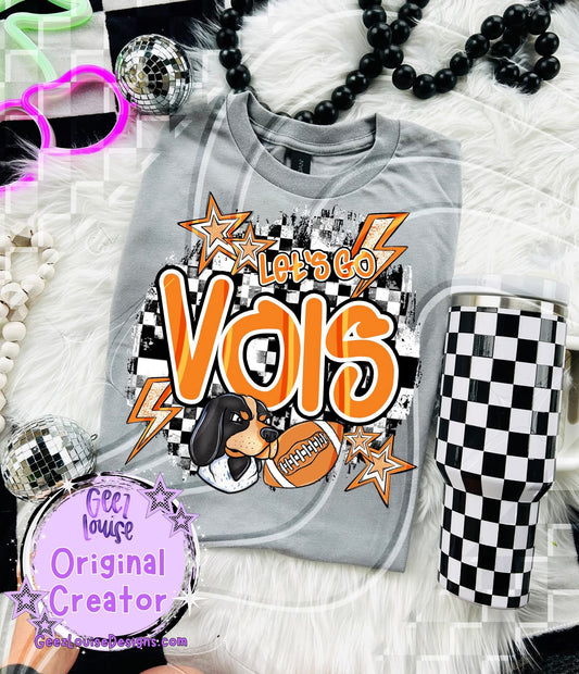 Let's go Vols - DTF TRANSFER (GL925)