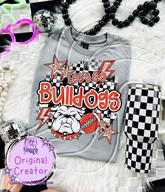 Let's go G Bulldogs - DTF TRANSFER (GL925)