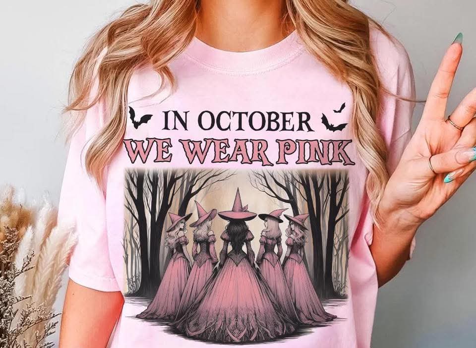 In October we wear pink - DTF TRANSFER