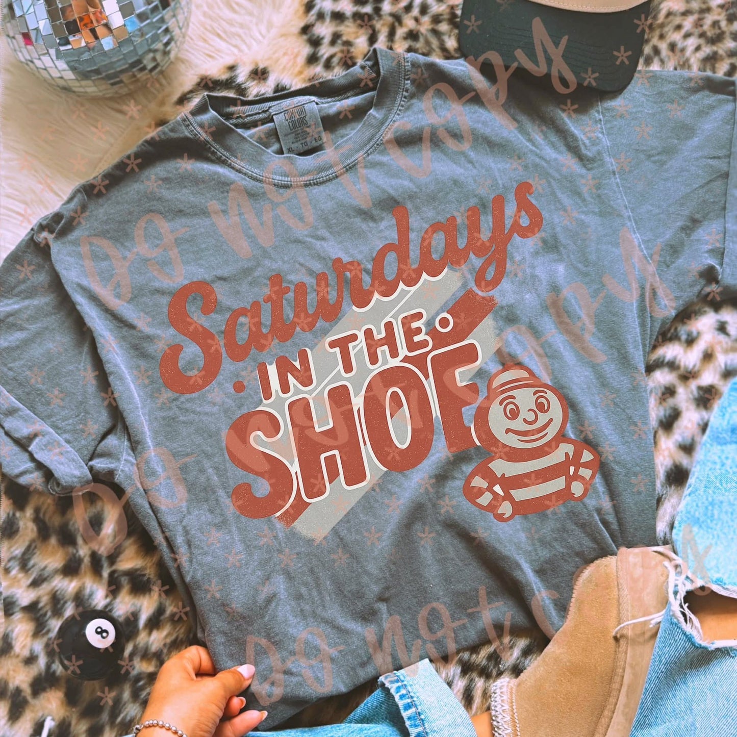 Saturdays in the shoe - DTF TRANSFER (SYM)