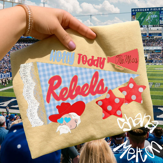 Rebels - lace pennant - DTF TRANSFER (SYM)