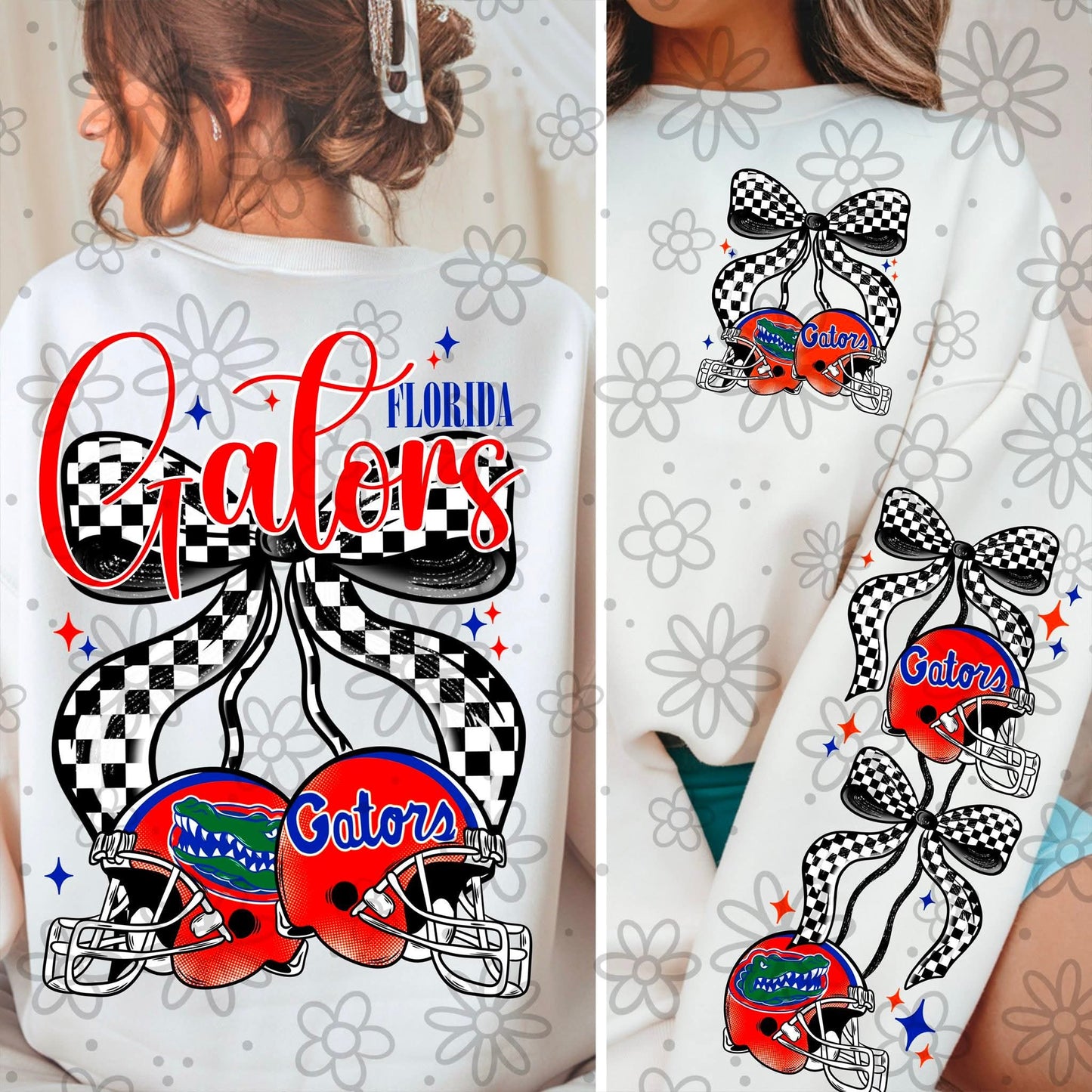 Gators - cherry football - DTF TRANSFER (MMD SEPT25)