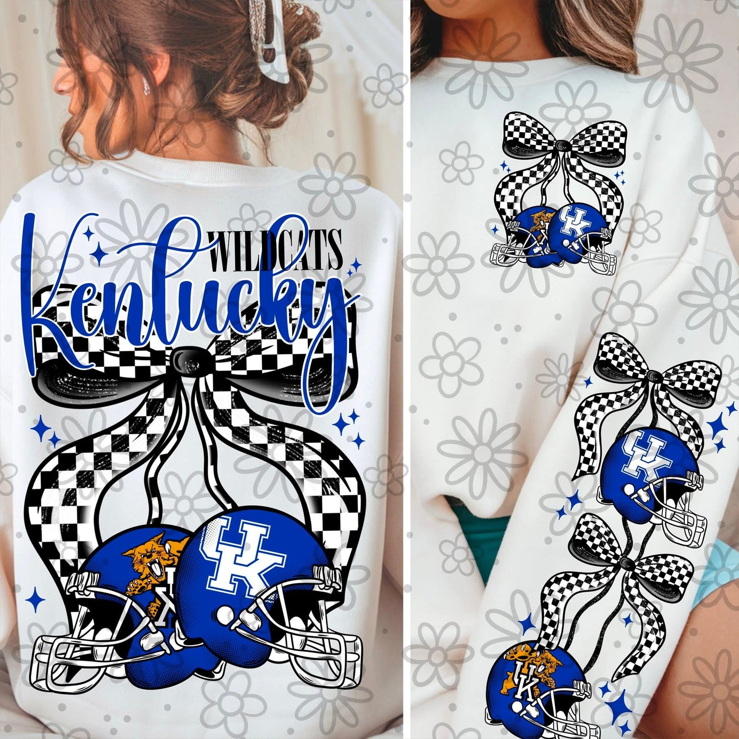 Wildcats - cherry football - DTF TRANSFER (MMD SEPT25)