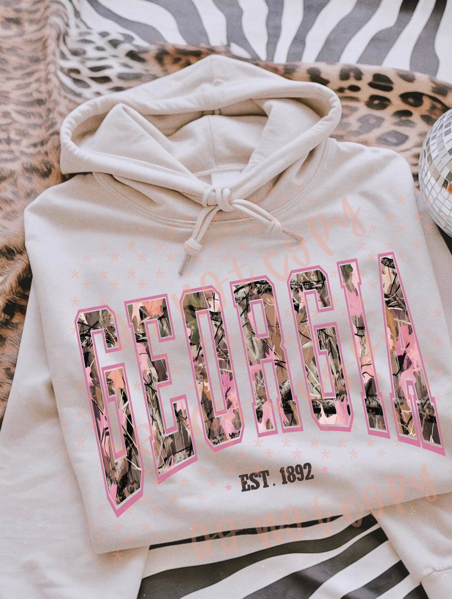 Georgia pink camo ; Bulldogs bundle - DTF TRANSFER (SYM)