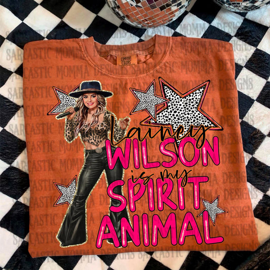 L Wilson is my spirit animal - DTF TRANSFER (SMD)