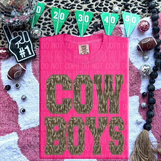 Cowboys ; camo stack - DTF TRANSFER (JMD)