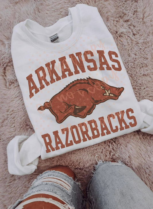 Simple mascot - Razorbacks bundle - DTF TRANSFER (SYM)