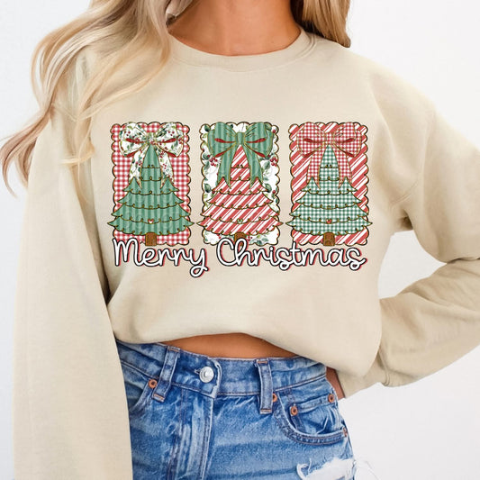 Merry Christmas trees - DTF TRANSFER (DWS)