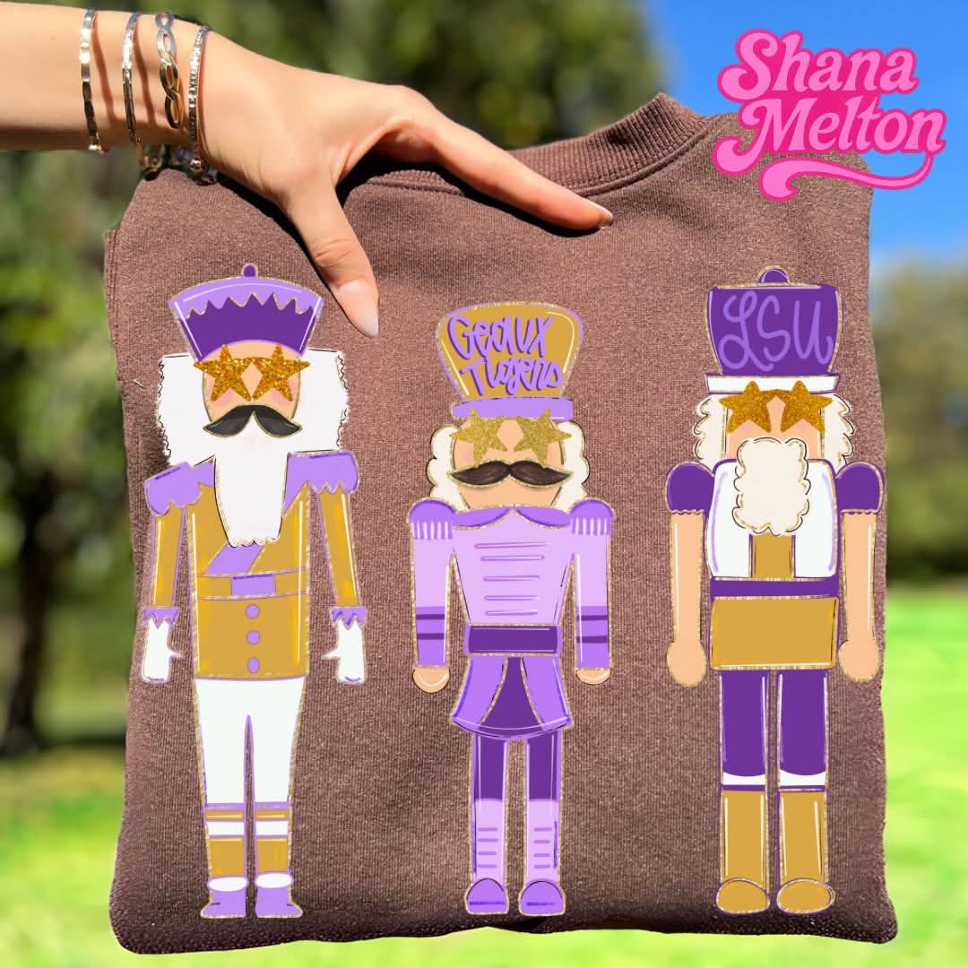 L Tigers ; nutcrackers - DTF TRANSFER (SYM)