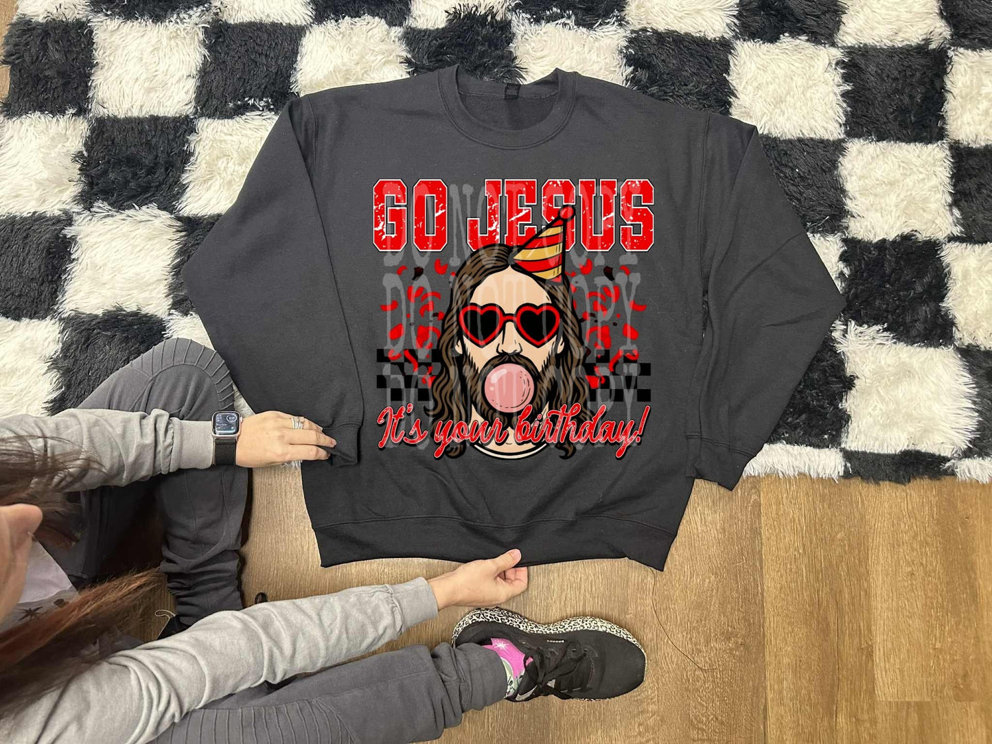 Go Jesus, it's your birthday - (DTF TRANSFER) PHDC