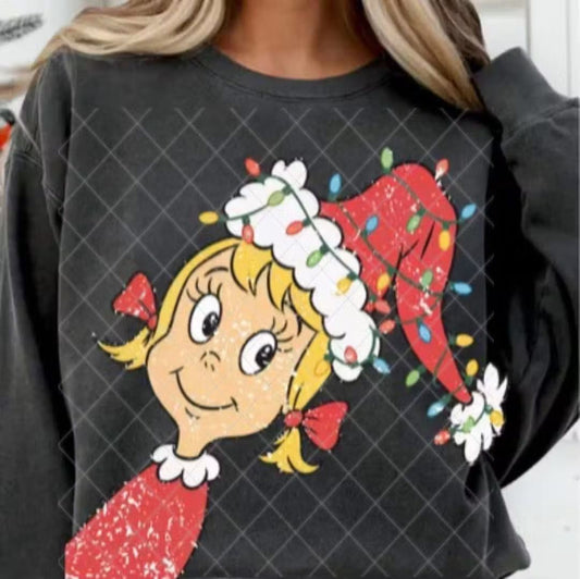 Cindy peaking - (DTF TRANSFER)