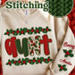 Mama Christmas crochet yarn- DTF TRANSFER (STD740)