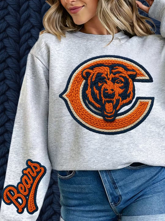 Bears crochet yarn - DTF TRANSFER (STD740)