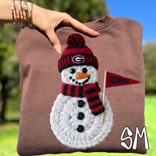 Bulldogs ; snowman - DTF TRANSFER (SYM)