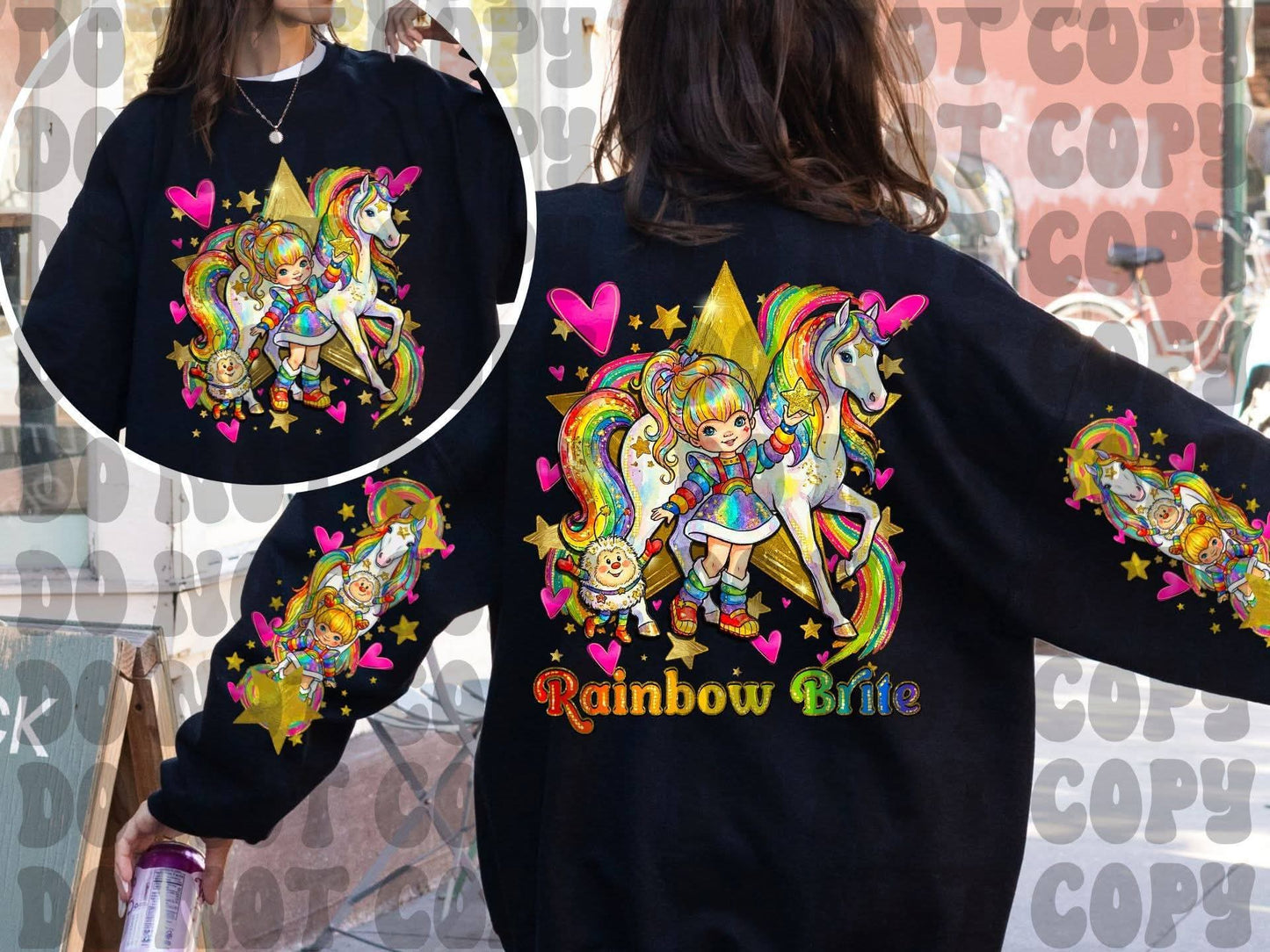 Rainbow colorful - DTF TRANSFER (SSDa)