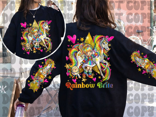 Rainbow colorful - DTF TRANSFER (SSDa)