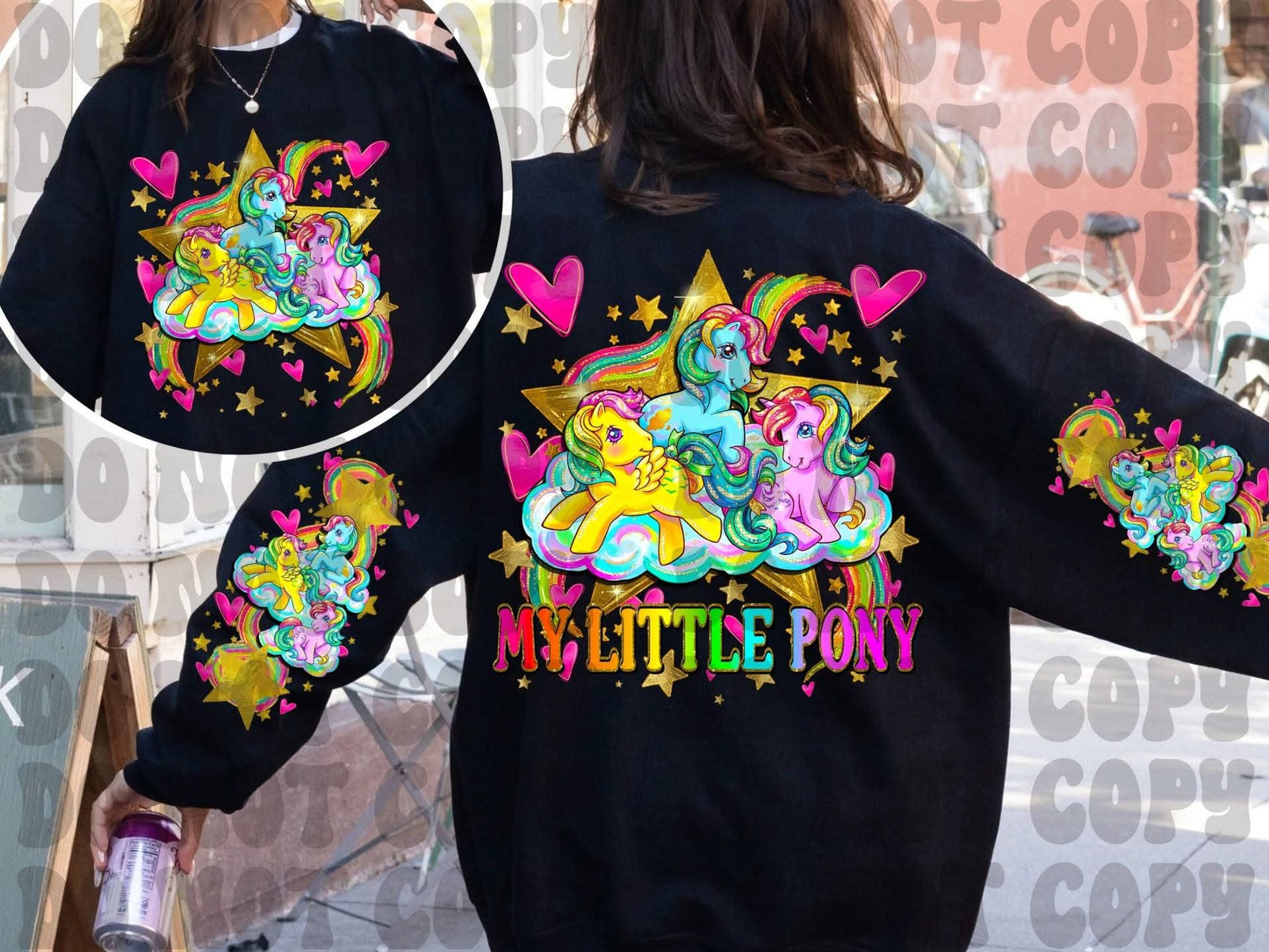 Pony colorful - DTF TRANSFER (SSDa)