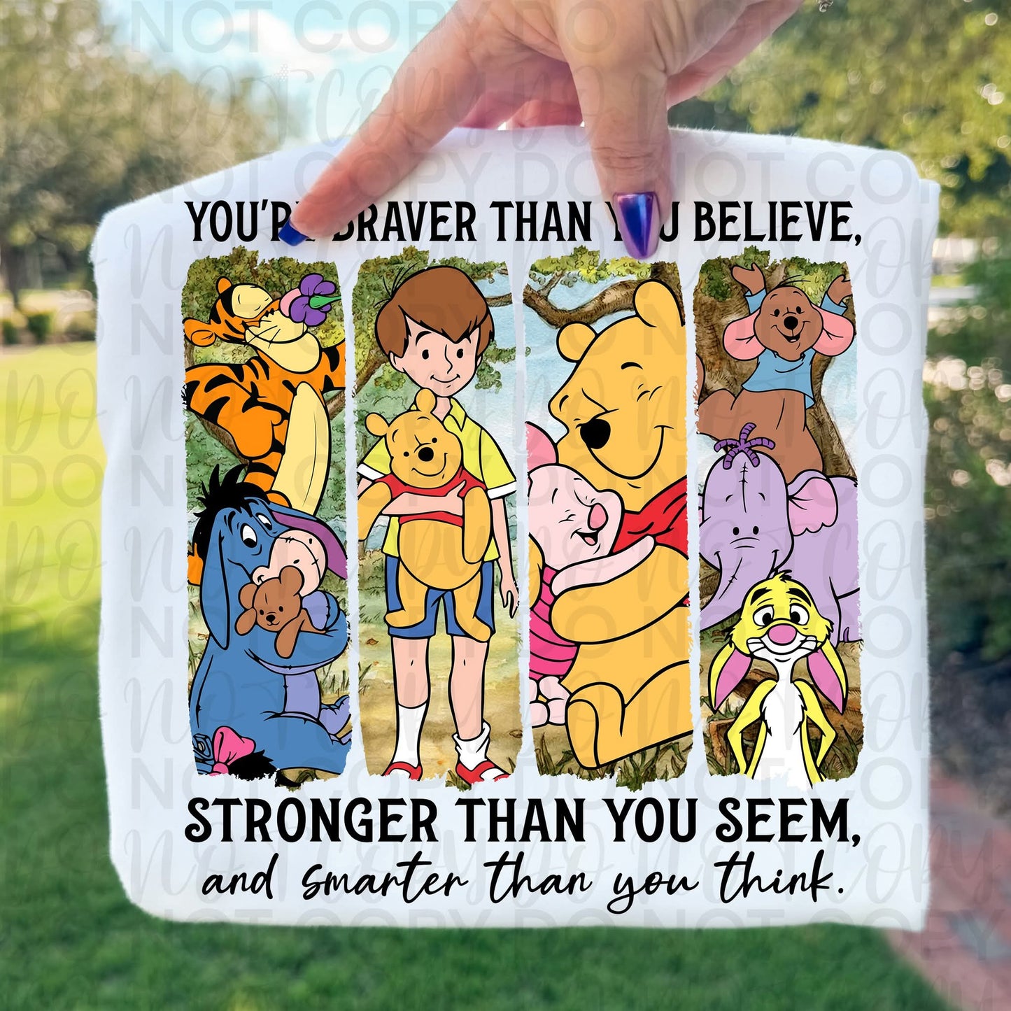 Honeybear brushstrokes (DTF TRANSFER) TUAC