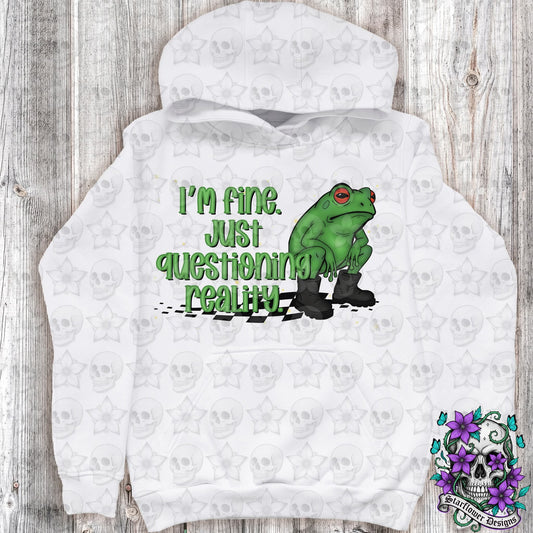 Frog questions reality - DTF TRANSFER (SFD)