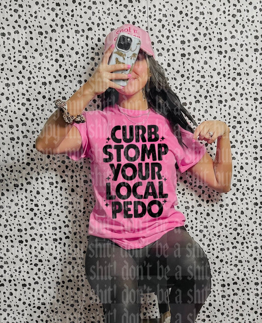 Curb stomp your local pdf - DTF TRANSFER (UMC J26)