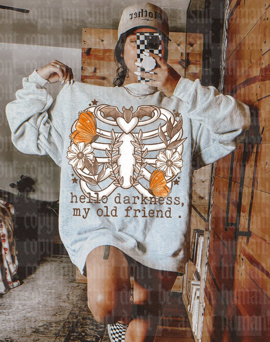 Hello darkness neutral - DTF TRANSFER (UMC J26)