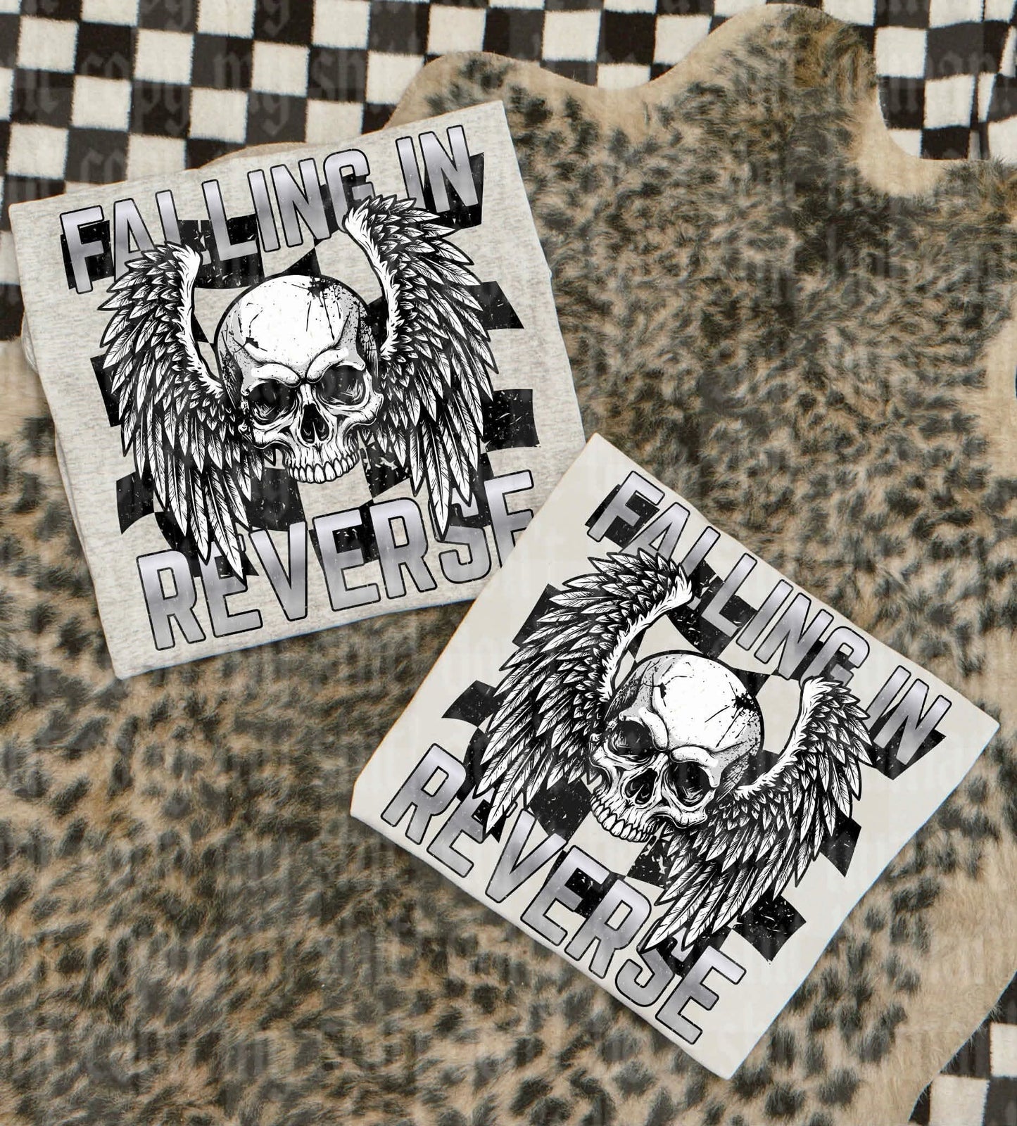 Falling in reverse band tee - DTF TRANSFER (UMC J26)