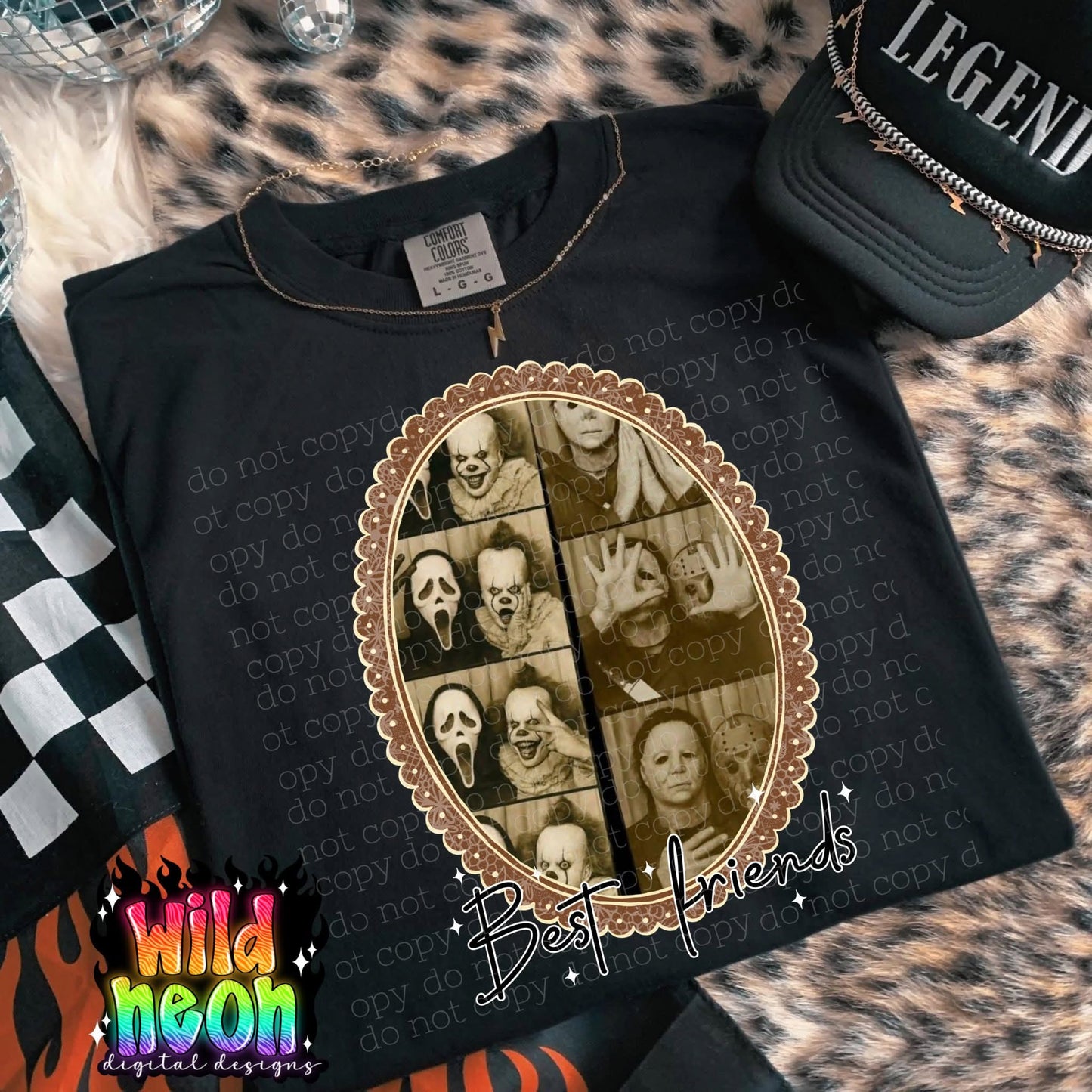 Horror dudes photo booth - DTF TRANSFER (WNDD)