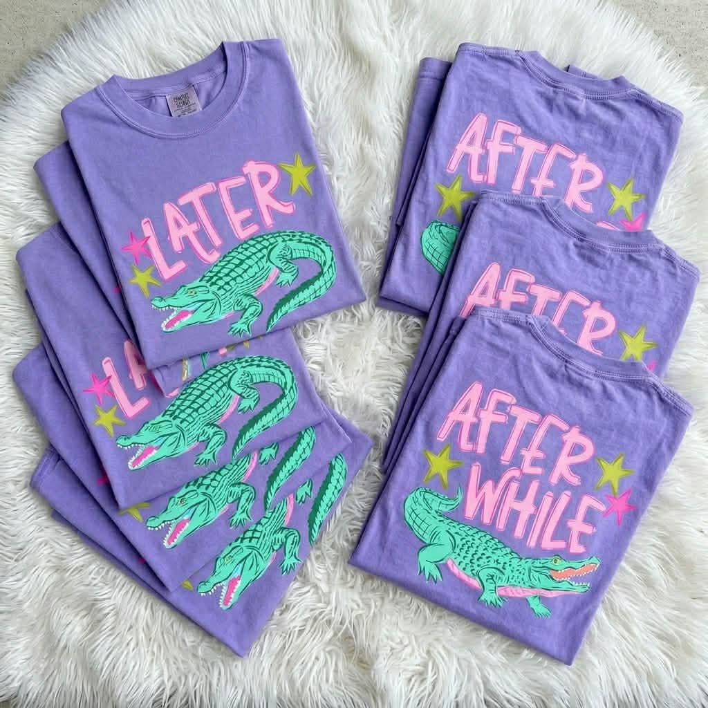 See ya later alligator, after while crocodile - DTF TRANSFER
