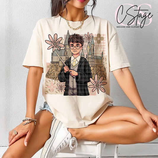 HP cheetah boho patchwork - DTF TRANSFER (CSD)