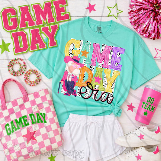 Rebels Game Day preppy - DTF TRANSFER (DKDBK)