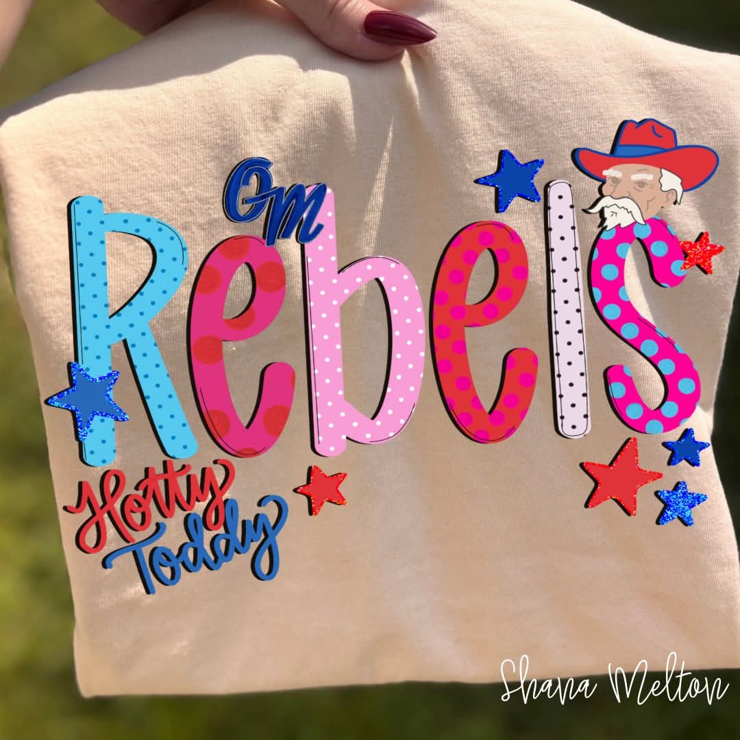 Rebels girly dots - DTF TRANSFER (SYM)
