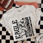 Football black stars & stripes player (CHOOSE YOUR TEAM!) - DTF TRANSFER (PHDC)