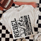 Football black stars & stripes player (CHOOSE YOUR TEAM!) - DTF TRANSFER (PHDC)